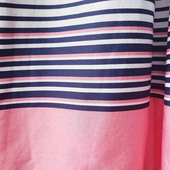 ð¥SOLDð¥ Charter Club A Line Poplin Striped - Picture 3 of 8